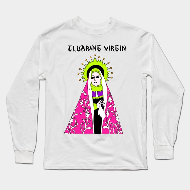 Clubbing Virgin Aesthetic Long Sleeve T-Shirt by TrueYouth